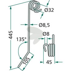 Hatzenbichler 93007 etterharvstind, designet for profesjonell bruk og resultater.