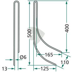 Etterharvstind Gruse, perfekt for vedlikehold av grus- og makadamoverflater.
