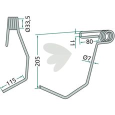 Kraftfull Lemken etterharvstind designet for Hassia, gir utmerket jordbearbeiding.