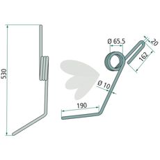 Lemken etterharvstind som gir overlegen bearbeiding av jorden for Hassia.