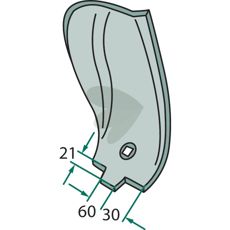 Venstre ledskjær for presis skjæring og høy ytelse.