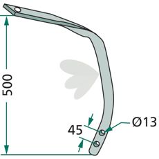 Nedre del av traktortilbehør, perfekt for å forbedre funksjonaliteten.