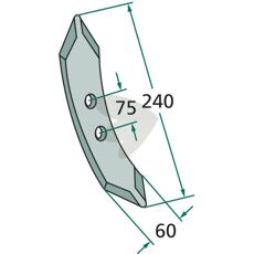 Skjær for B245 og B255, robust og effektiv for allsidig bruk.