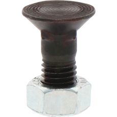 Plogbolt med mutter, designet for pålitelig feste og langvarig bruk.