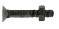 M12 x 50 bolt, DIN 608-10.9, for ekstra styrke i maskinfester.