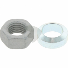 Mutter med skive M16