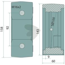 Høykvalitativt lagerhus for langvarig holdbarhet og ytelse.