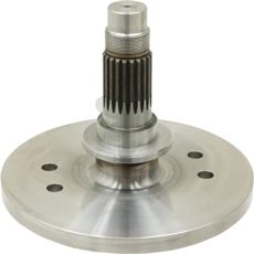 Aksel og knivfeste som sikrer nøyaktig klipping på feltet.