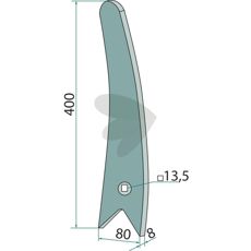 Ledesjær Cultimer H2212690 tilbyr høyytelses jordbearbeiding.