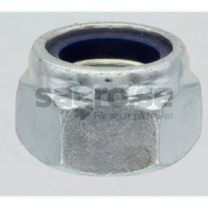 Kraftig M12 x 1,25 mutter, perfekt for bruk i traktorer og landbruksmaskiner.