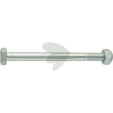 Skrue M10x120 med mutter, robust og pålitelig for montering.