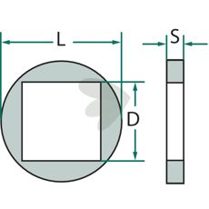 Sveiserør for firkantakse 50x50, garanterer sterk og sikker forbindelse.