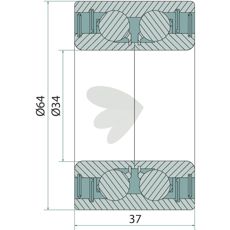 Lager, sikrer jevn drift av dine jordbruksmaskiner.