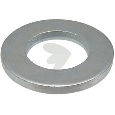 Stålskive av høy kvalitet, perfekt for festelementer i tunge maskiner.