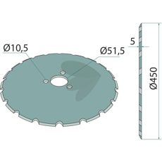 Skive 600001, holdbar og effektiv for jordbearbeiding på gården.