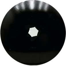 Glatt skive Viviani med sekskanthull, Ø67mm og 3,5mm tykkelse for presisjonsarbeid.