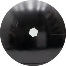 Skive Viviani glatt med sekskanthull, måler Ø67mm, 4,5mm tykk for optimalt resultat.