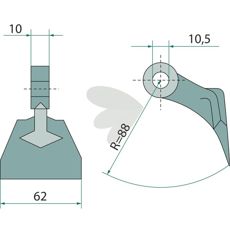Effektiv hammarslag for å optimalisere skurtreskerens ytelse.