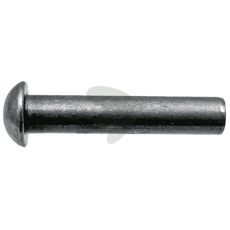 Halvrunde nagler, pakke om 70 stykker 6x25 mm, for stabile og holdbare løsninger.