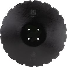 Skive 510x5 mm, perfekt for effektiv jordbearbeiding.