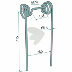 Skiikestav Gregoire Besson - 850100584