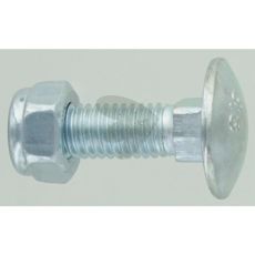 Skrue med mutter M8x1,25x25-8.8, kompakte og passende for trange rom.