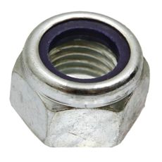 Sekskantet selvfeste mutter M16x2 mm 10.9, perfekt for stabile og holdbare feste.