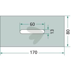 Rabe skrapeplate, pålitelig og holdbar for forskjellige maskiner.