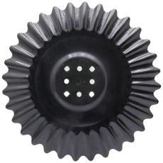 Tallerken med spor Ø510 mm, perfekt for allsidig bruk i felt.