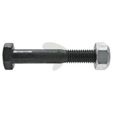 Høykvalitets skrue med mutter M10x65 mm, 10.9, perfekt for tunge applikasjoner.