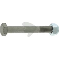 Skrue med låsemutter M12x90 mm, 12.9 for ekstra sikkerhet og holdbarhet.