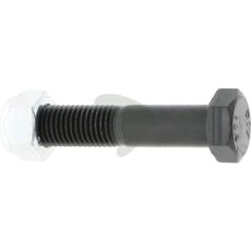 M20x1,5x100 mm skrue med mutter, ideell for bygg og anlegg.