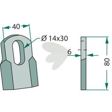 Rett kniv for Ferri, perfekt for presise snitt og langvarig ytelse.