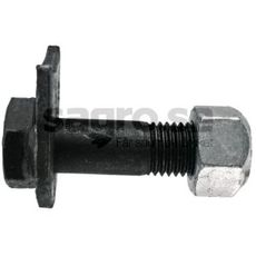 Komplett knivskrue for effektiv montering av landbruksutstyr.