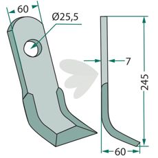 Y-kvist fra Lagarde, designet for holdbarhet og effektivitet.