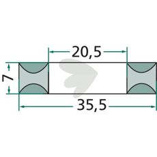 Låsering som passer Perfect og Tünnißen, viktig for sikker montering.