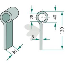Mellomskjøt for å sikre stabilitet og styrke i maskiner.