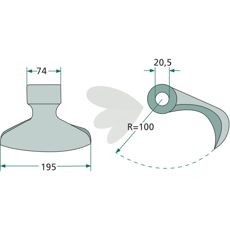 Hammerstein 20,5 mm W11624, en robust løsning for ulike industrielle applikasjoner.