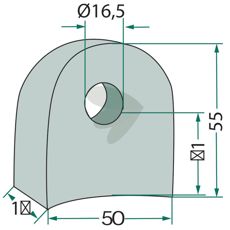 Feste for Kuttere, Beitepusser, ideelt for beiteskjæringsverktøy.