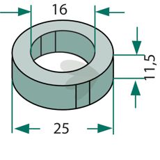 Bussing 650325 for å sikre perfekt passform og drift.