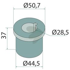 Foring for slag Schulte 618-001, perfekt for reparasjon og vedlikehold.