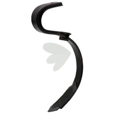 Pinne med to lagre, komplett med skjær, ideell for maskiner.