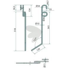 KvalitetsEtterharvspinne som forbedrer jordbearbeidingens effektivitet.
