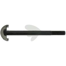 Skrue med mutter, nødvendig for å feste komponenter.