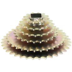 Seks-trinns kjedehjul, artikkelnummer 10125012, kompromissløs ytelse.