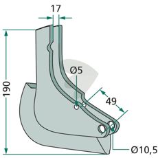 Unicorn 3 såskjær, perfekt for å optimalisere jordbruket.