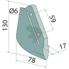 Spiss 30047062 for nøyaktige såresultater og holdbarhet.