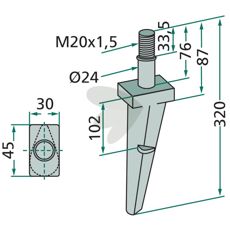 FZ/ER rotorharvtind for økt effektivitet innen jordbruk og avlinger.