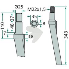 Høytytende rotorharvtind fra Rotorland, Seima og Schmotzer.