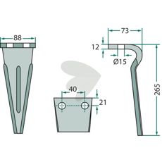 Roteritalia rotorharvtenner, perfekt for effektivt og holdbart arbeid.